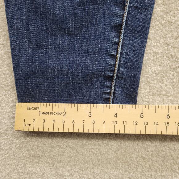 American Eagle Next Level Stretch Jeans Women’s Size 8 Blue Denim - Picture 6 of 9